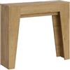 Itamoby, Consolle allungabile 90x25/181 cm Narrow quercia natura