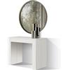 PAZZO DESIGN Tavolo Consolle Allungabile Angelo, Bianco Frassinato, Fino a 12 Posti, Salvaspazio, Made in Italy, da 45 a 300 cm - id_1978