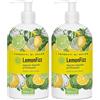 Helan, I Sorbetti LemonFizz - Sapone Liquido Mani Profumato con Estratti di Lime e Zenzero, Sapone Mani con Ingredienti Naturali per Lavaggi Frequenti - Detergente Liquido Agrumato Delicato, 500 ml