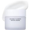 Whamisa Organic Flowers Water Cream - 95,2% biologica, formula senza acqua, postbiotici fermentati per idratazione profonda, cura lenitiva e idratante (50 ml)