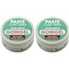 Gomgel | Paste Clay Wax Loud Matte, Cera per Capelli Uomo a Base di Argilla, Effetto Opaco, Fissaggio Extra Strong, 100ml (Confezione da 2)