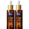 NIVEA Face Q10 - Siero antirughe, 30 ml (Confezione da 2)