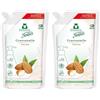 Frosch Senses - Sapone per crema alla mandorla, 500 ml (Confezione da 2)