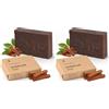 lubiu Saponetta Naturale al Sandalo per Uomo 100g - Sapone Solido Corpo, Viso, Mani, Barba e Capelli - Sapone Artigianale Naturale - Saponette Profumate Regalo - Bagnoschiuma Solido (Confezione da 2)