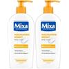 Mixa Niacinamide Bright - Lozione nutriente per il corpo con 4% burro di karitè, niacinamide e vitamina C per una pelle più uniforme e luminosa, 250 ml (Confezione da 2)