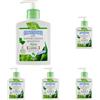 I Provenzali | Sapone Liquido Biologico Aloe, 200 ml (Confezione da 5)