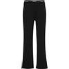 Calvin Klein Modal Stovepipe 000QS7285EUB1001 - Pantaloni da Notte da Donna, Neri, XS