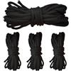 Generisch Confezione da 4 corde elastiche per elastico, versatili, multiuso, per recinzioni di rete, bagagli e fissaggio di vestiti, 457 cm