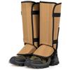 Ableholy Ghette da neve, impermeabili, anti-strappo, per escursionismo, sci, copriscarponcini in nylon traspirante, per trail running, alpinismo, unisex, taglia M L (arancione)