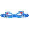 HORIALENCE Occhialini Graduati per Piscina con Design Cartoon Squalo, Atmosfera Estiva, Montatura in PC e Silicone con Nasello Regolabile e Vestibilità Sicura