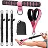 Générique Pedaliera a banda di resistenza | Kit di corda per stretching Yoga - Estensioni rimovibili per stretching, per pilates, rinforzo muscolare, palestra