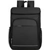 Generic Zaino da donna alla moda in pelle borsa zaino per le donne grande designer viaggio donna moda college borsa a tracolla zaino valigia per viaggi, Nero , Taglia unica