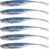 sodeber 6 Esche morbide in Silicone richiamo Pesca Galleggiante Forcella Esche Artificiali Esche Artificiali morbide Attrezzatura da Pesca richiamo Galleggiante duraturo