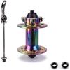 Jinhxofs Mozzo Anteriore Leggero Mozzo con Cuscinetti Affidabile Componente per, Ciclismo su Strada, Multicolore, 32 Fori