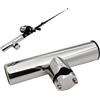 Générique Fishing Rod Holders Boat, Fishing Rods Holder, Stainless Steel Adjustable, Secure Hold on Rails, Fish Accessories for Boating, Inshore, Saltwater, Rail, Freshwater, Deck