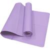QuxetlRyz Tappetino yoga pieghevole Eco friendly EVA esercizio fitness da viaggio spessori 3 mm/4 mm/6 mm