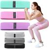 WJLYDM 2 pezzi di elastico in gomma for fitness, fascia resistenza for yoga, tuta, espansore for anca, palestra sportiva, attrezzatura for il, allenamento a casa for donna