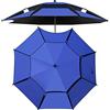 Generic XYNSNDB Ombrellone da Giardino 1 Pezzo, Ombrellone da Pesca, Rotazione a 360°, Bordi smerlati, Grande, Ombrello Antipioggia Antivento, Ventilazione, per Giardini, Cortile sulla Spiaggia, Parasole per