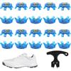 Générique Punta per Scarpe da Golf | 20 Pezzi di Ricambio di Ramponi da Golf,Ramponi Stabili con Chiave, Accessori Sportivi per Allenamento e Percorso