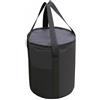 FLCPJGV Borsa da Esterno Contenitore da Viaggio Borsa Rotonda Imbottita Tessuto Oxford Manico Ergonomico Adatta per Escursioni Trekking Campeggio Picnic, 35x35cm