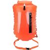 Generisch Salvagente di sicurezza 2 in 1, 20 l, cintura in vita regolabile, borsa impermeabile per nuoto in acqua aperta, snorkeling, triatleti, surfisti, adulti