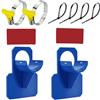 our fave Supporto per tubo da piscina, accessorio per piscina fuori terra, con rastrelliera per tubi e fascetta, supporto per tubo flessibile per nuoto