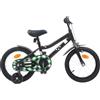 Ordellia Bici per bambini da 18 pollici rossa in acciaio con manubrio e sella regolabili, freno a cerchione e freno a contropedale, parafango e campanello, per bambini da 5 a 7 anni, da 115 a 125 cm