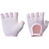 oasymala Guanti da yoga antiscivolo senza dita, ideali per pilates, sbarra, air yoga e fitness - Tessuto traspirante con presa migliorata per stabilità (rosa)