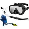 Generic Attrezzatura Snorkeling Per Adulti Set Maschera Subacquea Panoramica Per
