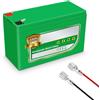 JHKJ Batteria al Litio Portatile da Esterno da 12 V 8 Ah 10 Ah 12 Ah 16 Ah 20 Ah 22 Ah per spruzzatori, Strisce LED/energia Solare con Cavo di Collegamento,12v12ah