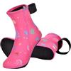 Kaeltsyn Calzature protettive per immersioni subacquee calzature protettive da spiaggia per bambini calze d'acqua in neoprene texture per avventure in mare bambino a piedi