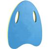 Myluatye Tavola da nuoto in schiuma, per bambini, in schiuma, con manici, per esercizi di nuoto e allenamento (blu, forma A)