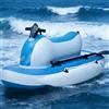 Generic Gonfiabile elettrico 3-in-1 Jet Ski Kayak Tavola da surf 10-Speed 700W Moto d'acqua motorizzata 3-11 km/h Immersioni 40m Propulsore staccabile Durevole Drop-Stitch