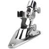 LLOOPK Supporto for Asta portabandiera in Acciaio Inossidabile 316 Marino Base for Yacht Sedile for Antenna in FRP Ferramenta Accessori for Yacht