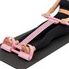 Generisch Fascia di resistenza per pedali, pieghevole, per allenamento della forza, per addominali, vita, braccia, gambe, allenamento dimagrante, bodybuilding, donne, palestra, yoga, pilates