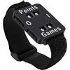 Elprico Pickleball Score Keeper, Orologio Sportivo da Polso per Segnare Il Punteggio, Cinturini Regolabili, Ampio Display per Tennis, Conteggio del Punteggio, Cifre Chiare, Leggero, per (Black)