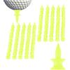 Generisch Set di tee da golf corti, portatile, a doppio strato, confezione