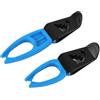 JSGHGDF 1 paio di supporti per canna da pesca in gomma elastica con scanalature per il posizionamento sicuro della canna durante la pesca a zattera, trasportabile