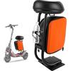 kswiown Seggiolino per scooter elettrico adatto per Segway Ninebot ZT3 Pro, sedile per adulti con grande tasca da 10 l, comodo cuscino in poliuretano e portabicchieri
