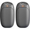 Générique Hand Warmers Ricaricabile, 2 in 1 Portable Hand Heater, 3600 mAh USB Fast