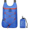 Jubepk Zaino da viaggio, zaino da uomo, 14 l, borsa traspirante, borsa da viaggio impermeabile, borsa sportiva extra grande, borsa da bicicletta regolabile e traspirante, zaffiro, Siehe Beschreibung,