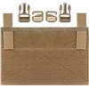 Peminkoo Conversione del Gilet tattico per C.Rye Front Flap G-Hook e Swift Clip Pannello di commutazione Hook Loop J.PC A.VS L.VS Accessori per portapiatti (Khaki)