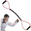 Generisch Attrezzatura per allenamento boxe, fasce resistenti all'ombra, attrezzatura da boxe, corda di trazione per allenamento di mobilità con impugnature comode, attrezzo per allenamento della forza delle