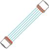 Generisch Fasce elastiche per fitness, set per allenare le braccia a molla, 62 x 10,4 cm, con corda elastica per allenamento della parte superiore del corpo, strumento di espansione ergonomico per allenamento