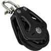 LLOOPK Puleggia Ruota Puleggia in Nylon for Impieghi Gravosi for Canoa Testa Universale Accessorio for Canoa Barche a Vela Yacht Guida di Scorrimento Carrello di Ancoraggio