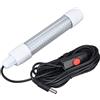 Hyuduo Lampada da Pesca PC LED Lampada da Pesca 126 LED 1000lm IP68 Impermeabile AC12 36V da Sommergibile a 360 Gradi per la Notturna Fish Finder (Bianco 6000K-6500K)