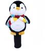 APOMNG Copertura per Testa Golf Driver Novità Peluche Pinguino Adatta alla Maggior Parte dei Bastoni in Legno da 460cc Giocattolo Portatile a Mano per Bambini e Adulti,Bianca