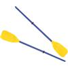 SHERCHPRY Pagaia di ABS Barca Smontabile e Portatile Nero in Kayak 1 Paio Remi Leggeri per Canoa e Rafting in Mare