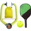 Generisch Allenatore da porta, per allenamento singolo, set portatile con accessori da allenamento regolabili per interni ed esterni, giardino e cortile