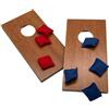 dwxnauixl Set di gioco Cornhole portatile, divertente, per eventi all'aperto, attività interattive per bambini, per feste, progettato per resistere a ripetuti